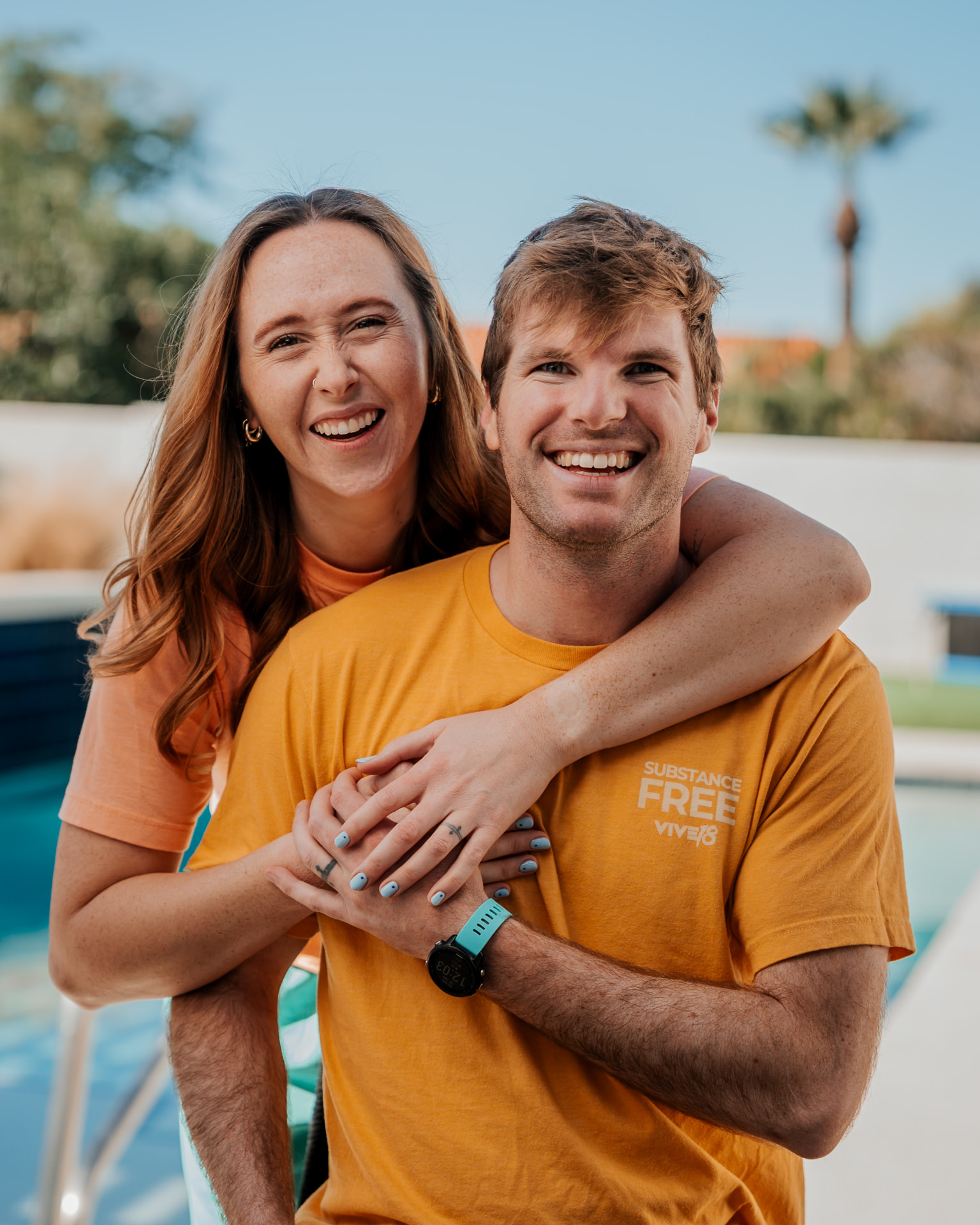 Jake and Emily White, founders of Vive18